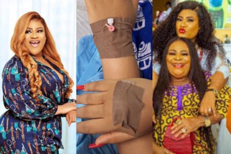 Nkechi Blessing escapes death