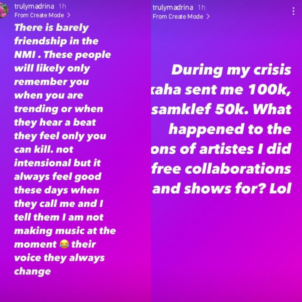 Cynthia Morgan calls out the music industry 