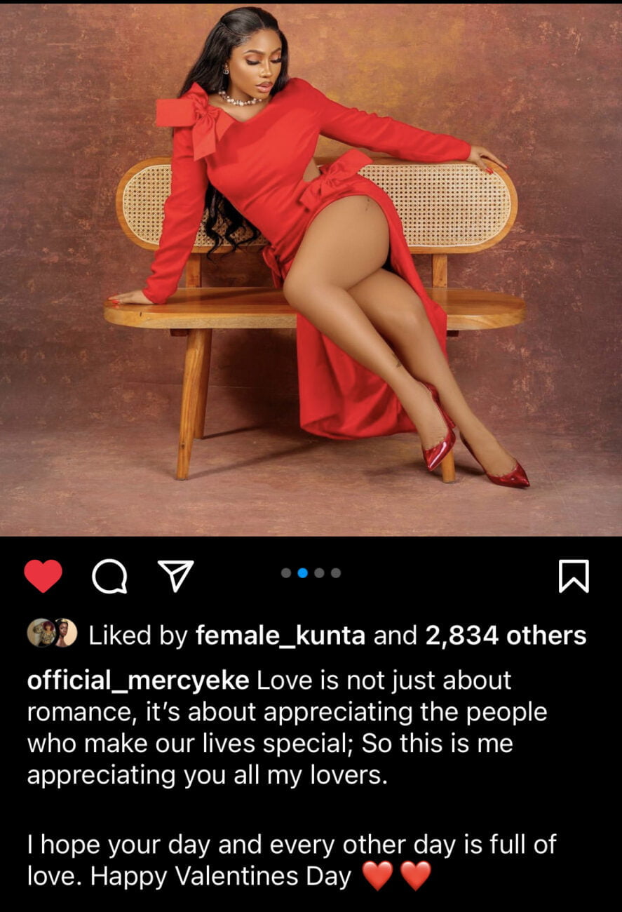 Mercy Eke advises single people on what Valentine’s Day really stands for.