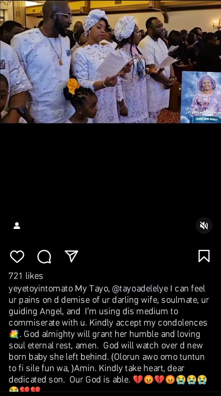 Toyin Tomato sympathizes with Tayo Adeleye