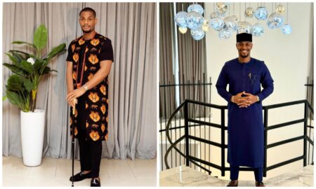 Traditional outfits for men inspired by Alex Ekubo.