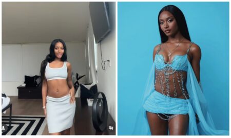 Ayra Starr's fans react to her wearing a long skirt.
