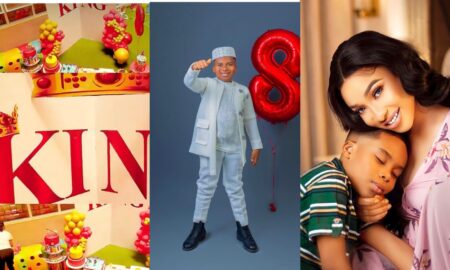 Tonto Dikeh shares moments from her son's lavish birthday party.