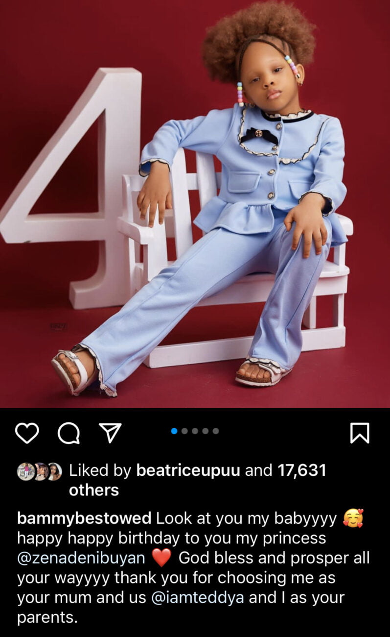 BamBam shares cute post celebrating her daughter’s fourth birthday anniversary.