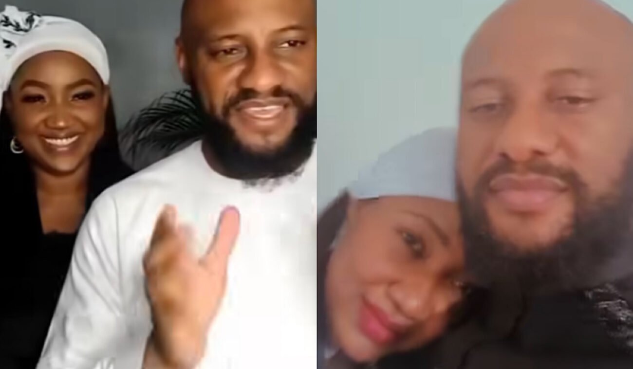 Yul Edochie takes his wife Judy to Anambra