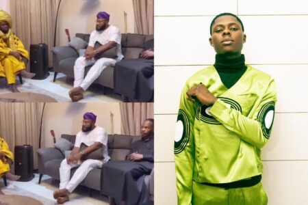 Imam forces Naira Marley and Sam Larry to say Amen