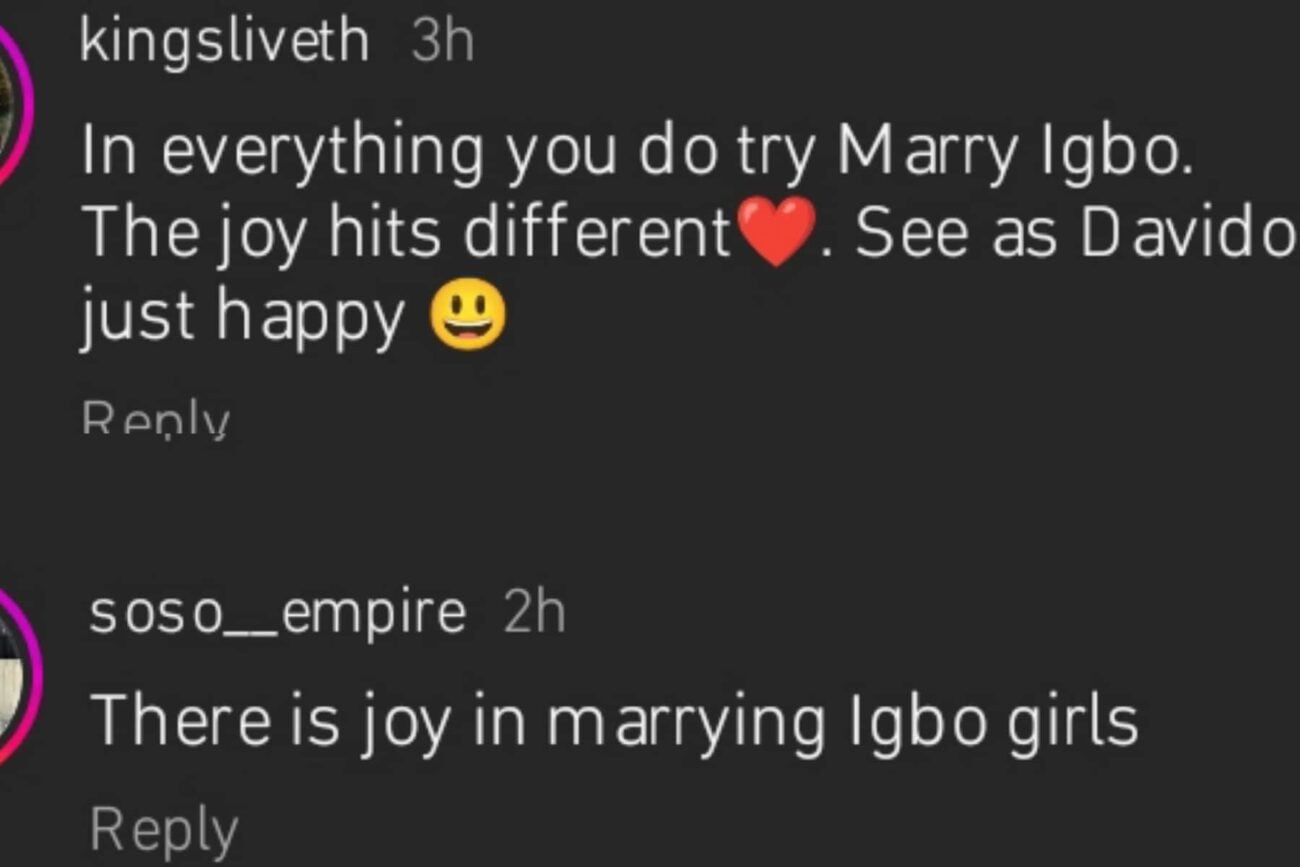 Man says you should marry Igbo girls