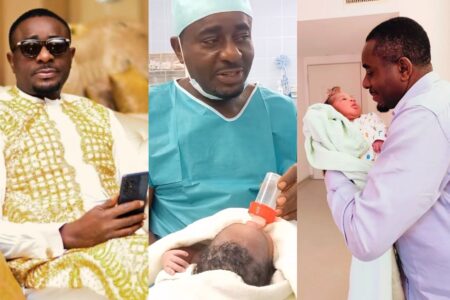 Emeka Ike welcomes baby girl on birthday
