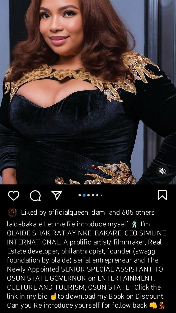 Laide Bakare reintroduces herself