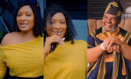 May Yul-Edochie serenades her ex-father-in-law in honor of his 77th birthday anniversary.