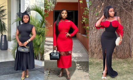 Alternative wedding guest outfits inspired by Veekee James.