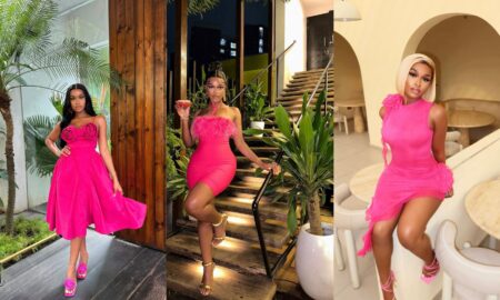 Fabulous pink dresses for different events.