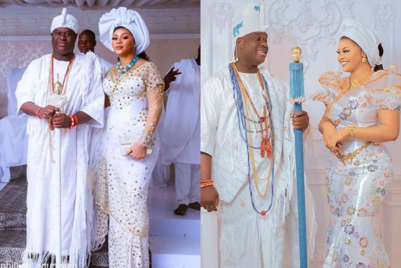 Ooni and wife, Tobi welcome twins