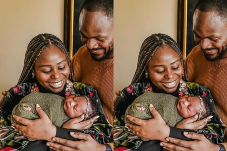Etim Effiong and wife welcome third child