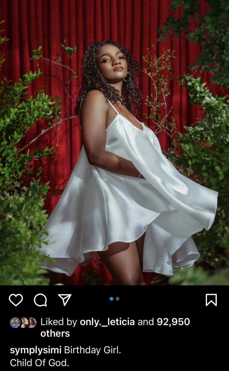 Singer Simi celebrates 36th birthday anniversary, goodwill messages ...