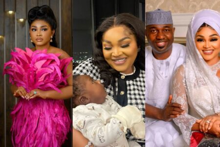 Mercy Aigbe shows off her prince