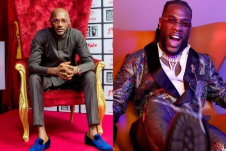 2baba says Burna Boy is one of the greatest music icons