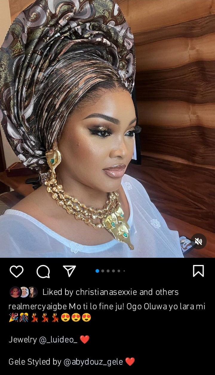 Mercy Aigbe says she is too fine