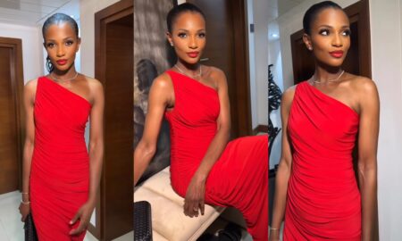 Netizens react to a recent video of Agbani Darego.