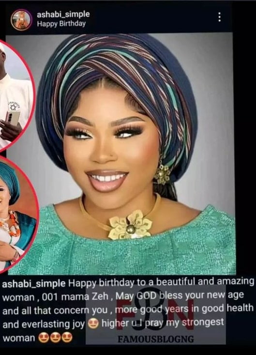 Ashabi hails Portable's wife on her birthday