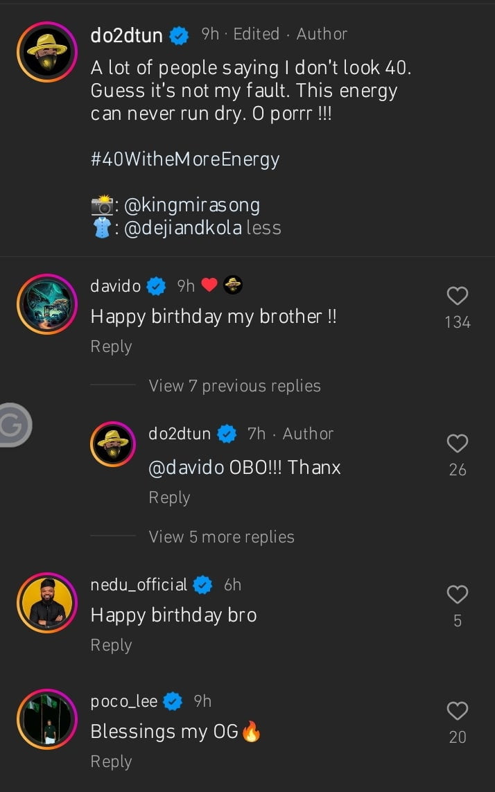 Davido celebrates Do2dtun birthday