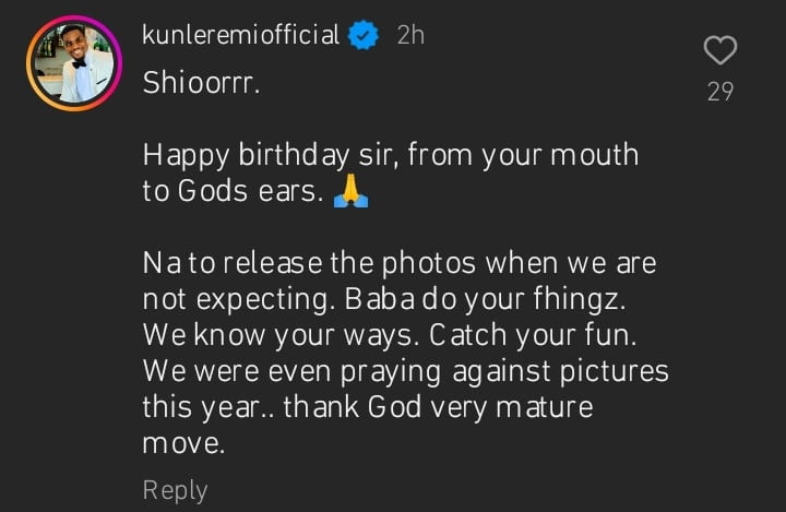 Kunle Remi hails Deyemi Okanlawon for abandoning photoshoot on his birthday
