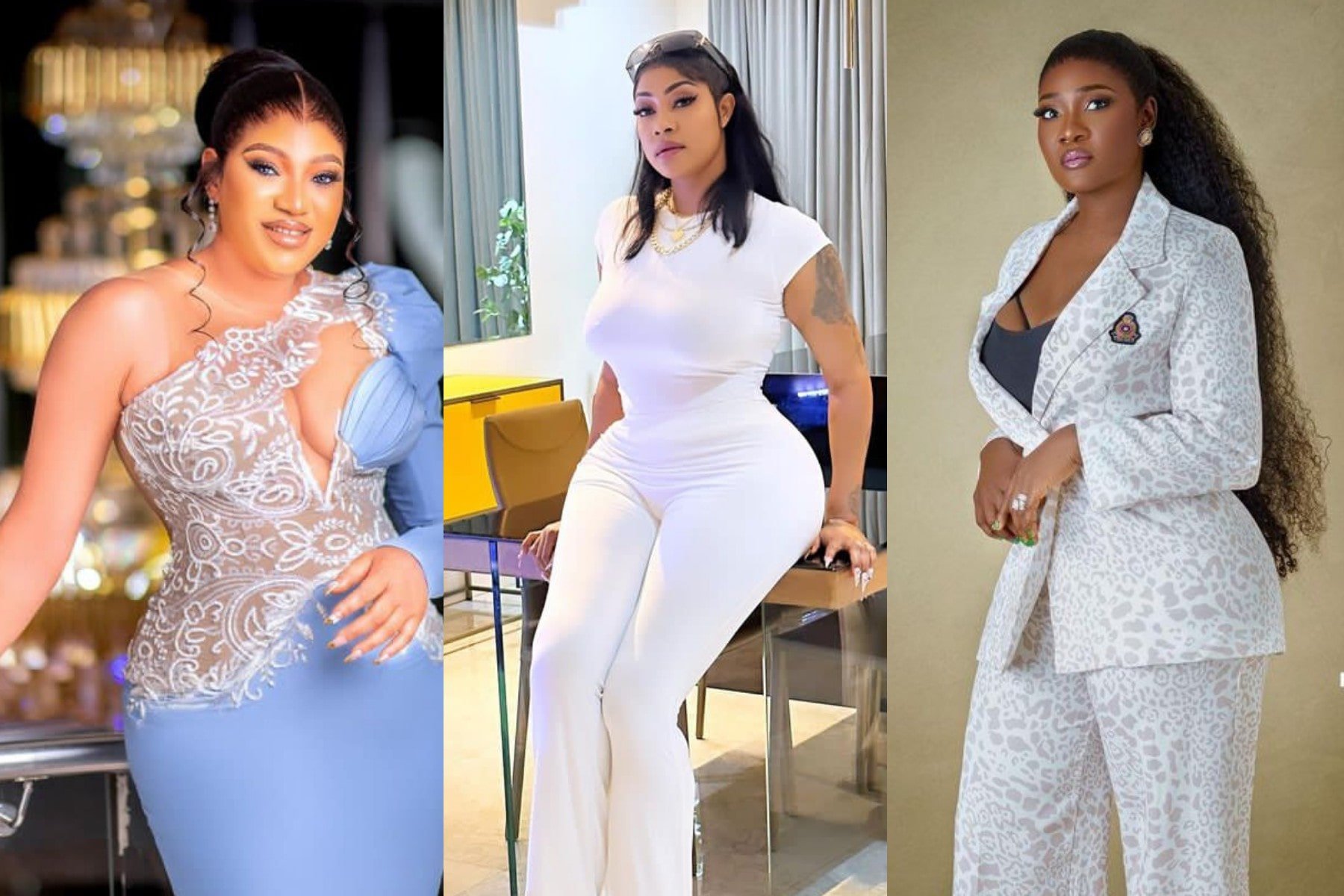 “She removed me from posters, and Angela Okorie always supported whatever she did” – Queeneth Hilbert continues to share her ordeal with Mercy Johnson