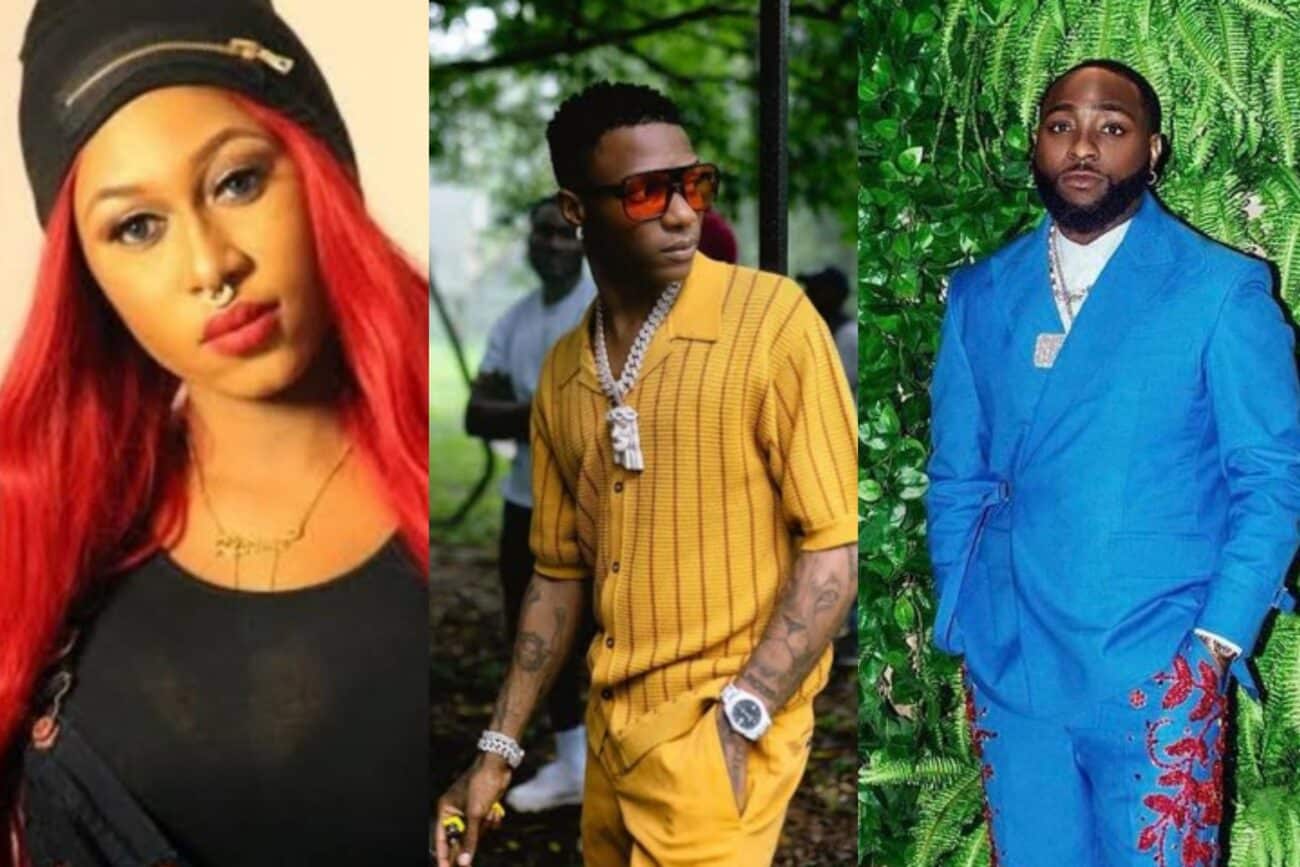 Cynthia Morgan weighs into Davido and Wizkid's beef