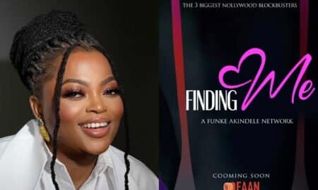 Funke Akindele teases 'Finding Me,' starring Femi Adebayo, Joseph Benjamin
