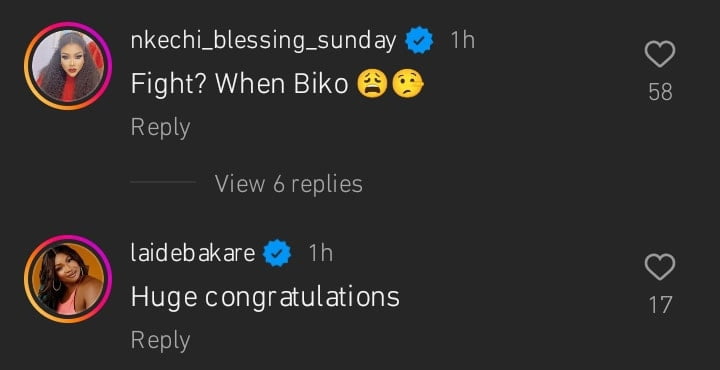 Nkechi Blessing reacts as Taiwo Hassan and Yinka Quadri reconcile