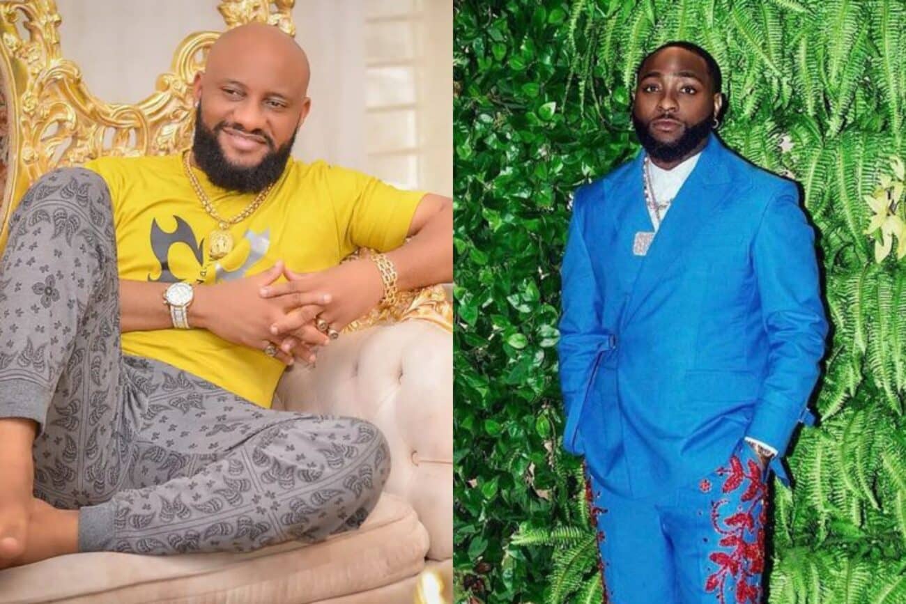 Yul Edochie writes message to Davido against quitting music