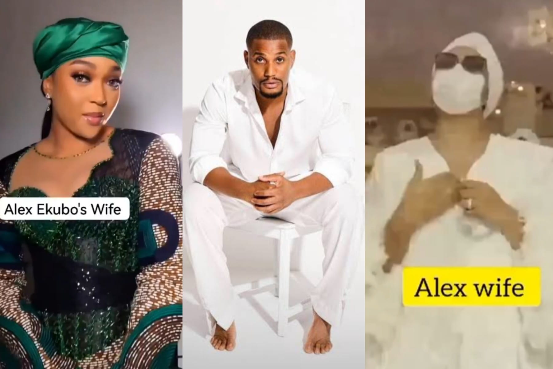 Alex Ekubo wife
